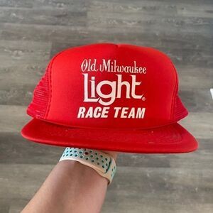 Milwaukee Beer Red Racing Snapback‎